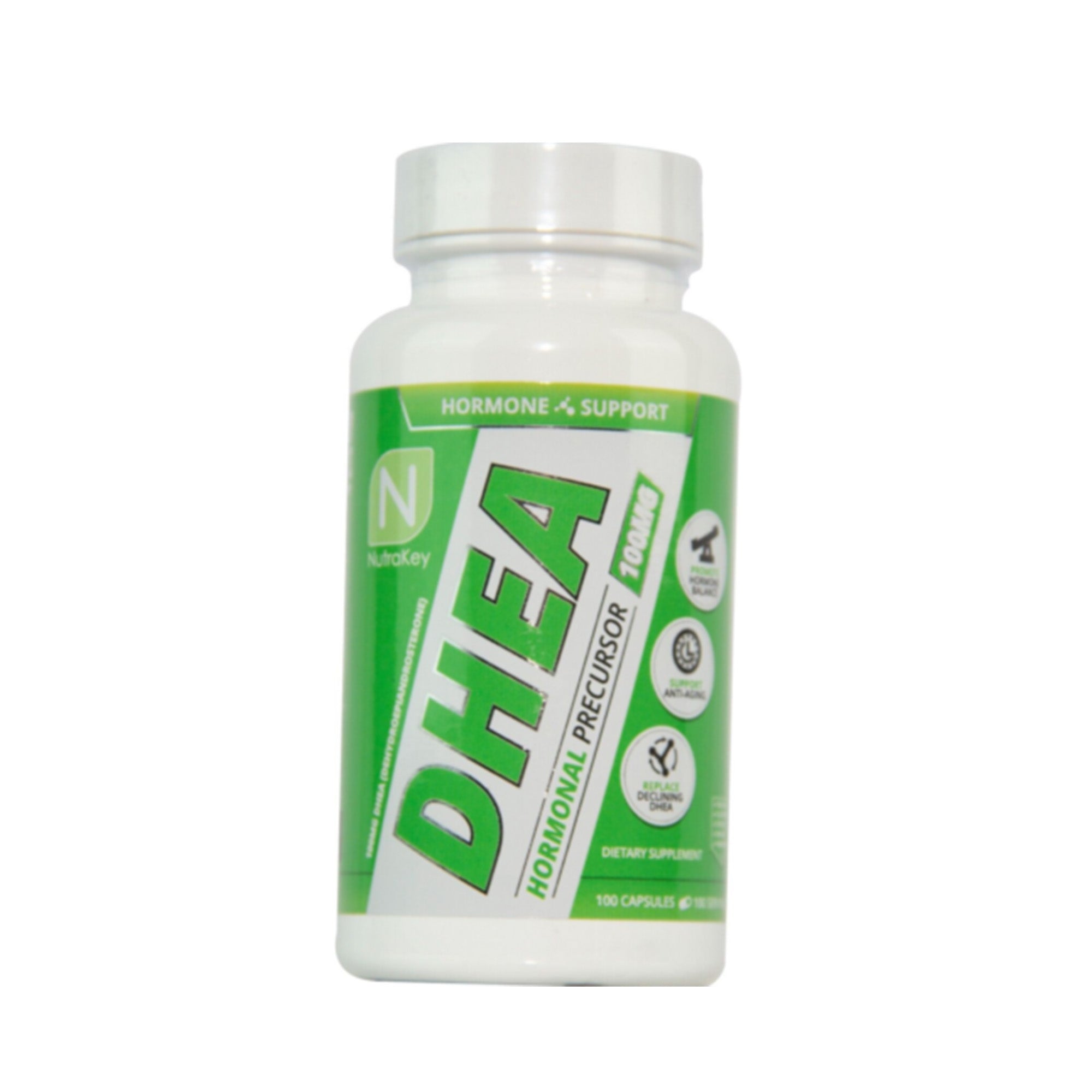 Nutrakey Health - DHEA 100MG - 100 Capsules