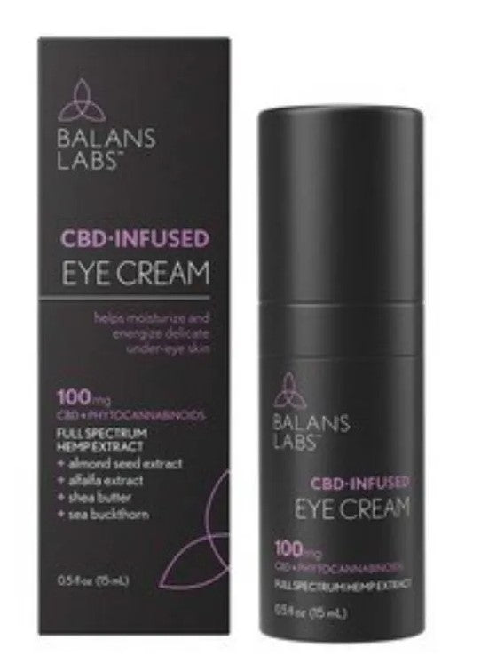 Balans Labs CBD Infused Eye Cream, 0.5 oz