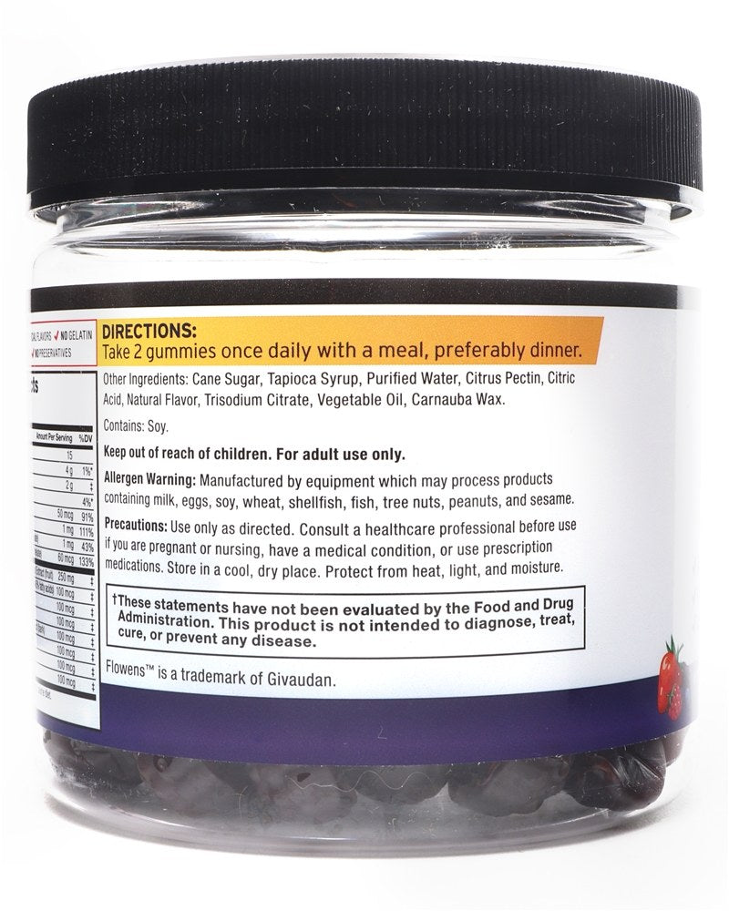 Force Factor Prostate, Mixed Berry, 60 Gummies