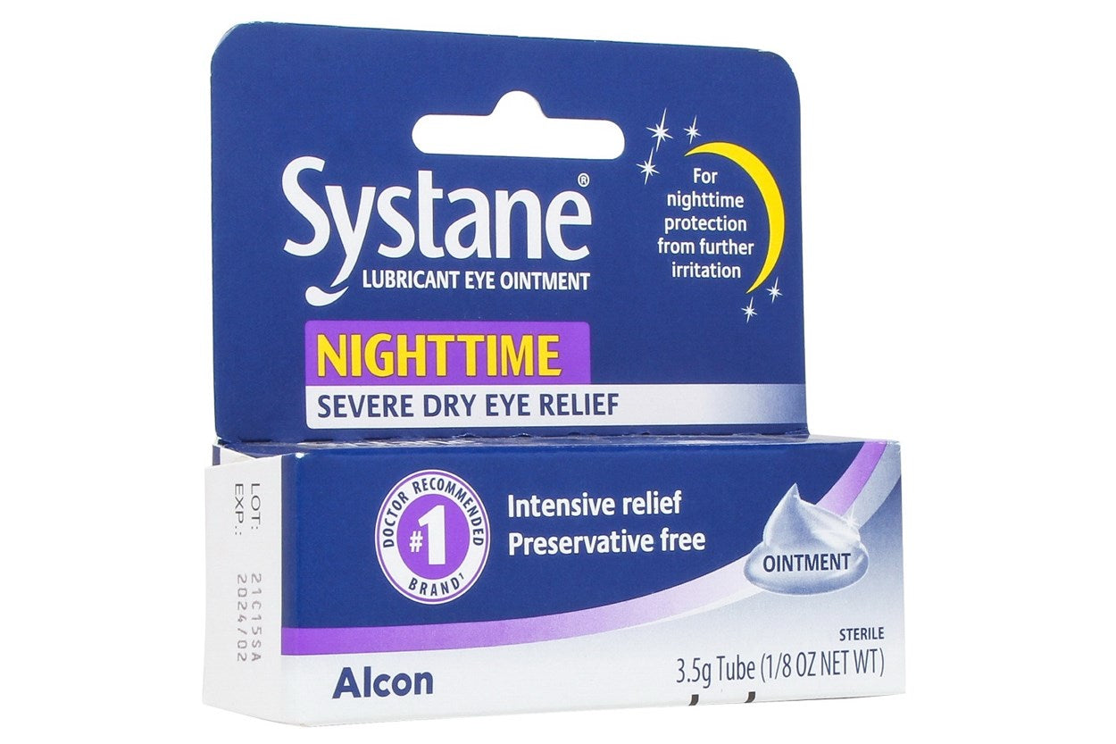 Systane Nighttime Lubricant Eye Ointment 3.5g, 0.21 oz