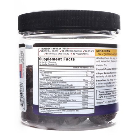 Force Factor Prostate, Mixed Berry, 60 Gummies
