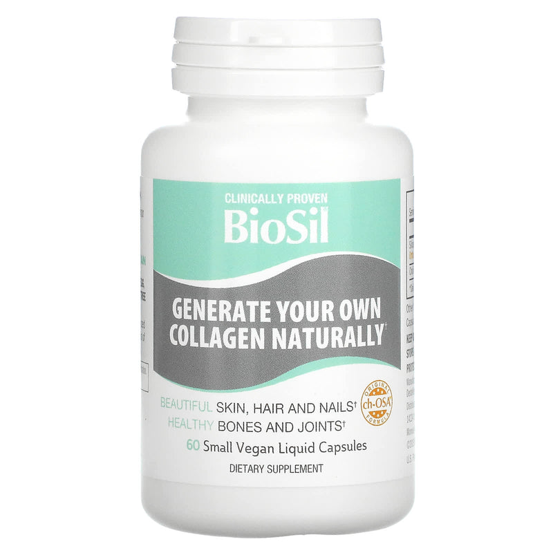 BioSil Collagen Generator, 60 Small Vegan Liquid Capsules