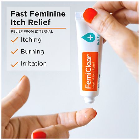 FemiClear Fast Feminine Itch Relief Ointment, 0.5 oz