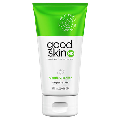 GoodSkin MD Dermatologist Tested Gentle Cleanser Fragrance Free,  5.0 oz