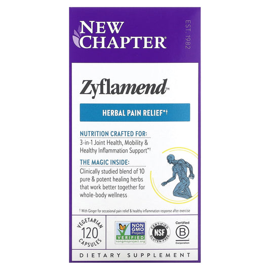 New Chapter Zyflamend, 120 Vegetarian Capsules