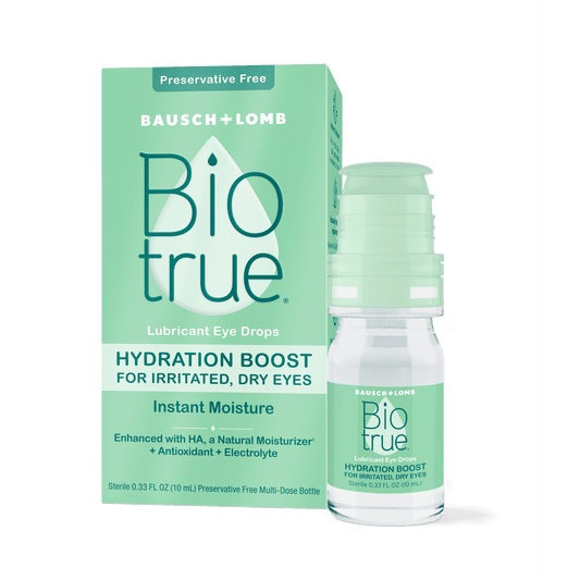 Biotrue Hydration Boost Eye Drops for Irritated and Dry Eyes from Bausch + Lomb, 0.33 oz
