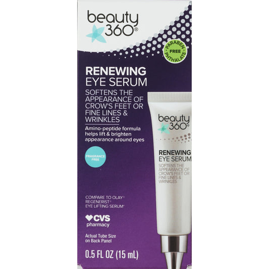 Beauty 360 Renewing Eye Lifting Serum, 0.5 oz