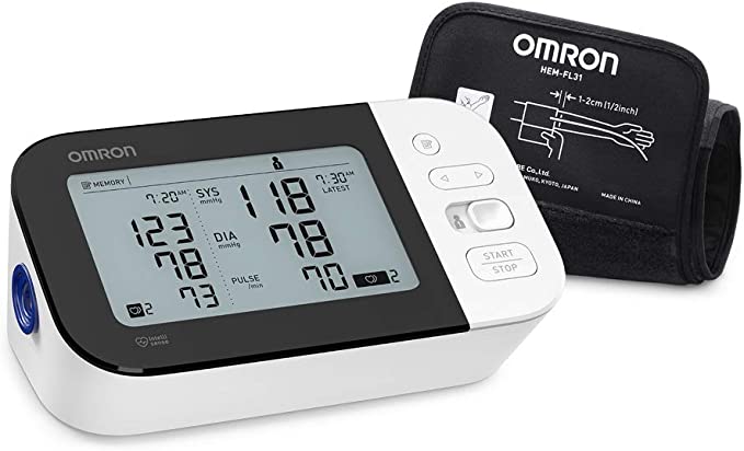 Omron 7 Series Wireless Upper Arm Blood Pressure Monitor