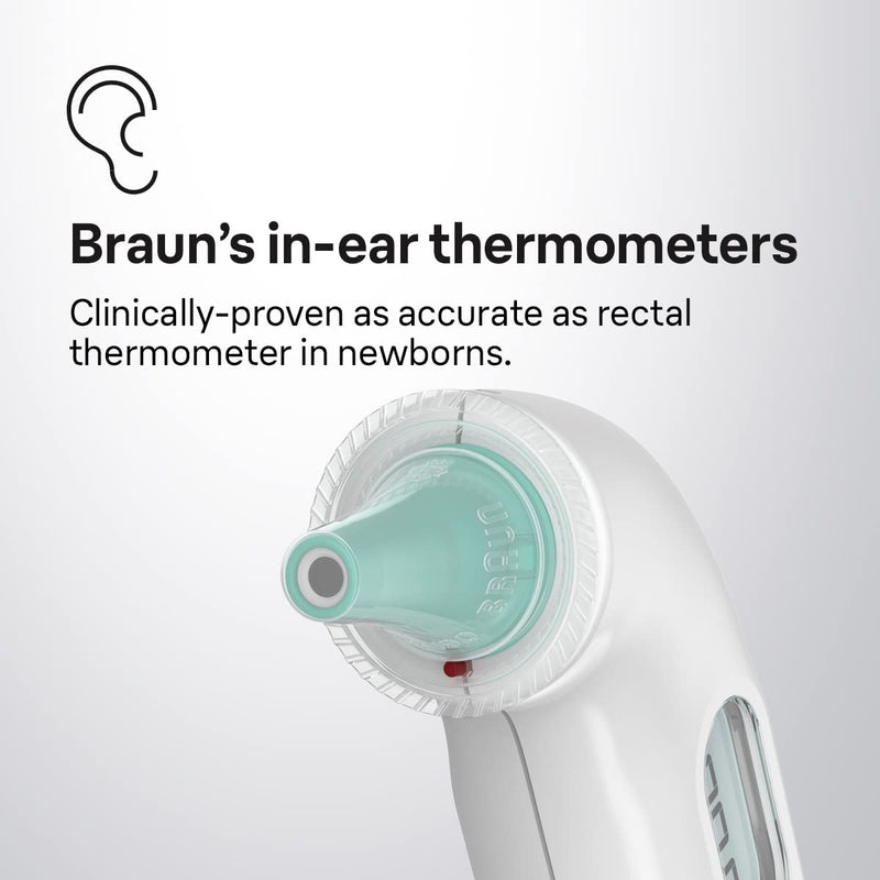 Braun ThermoScan 3 Digital Ear Thermometer for Fast, Gentle, and Accurate Results in Seconds