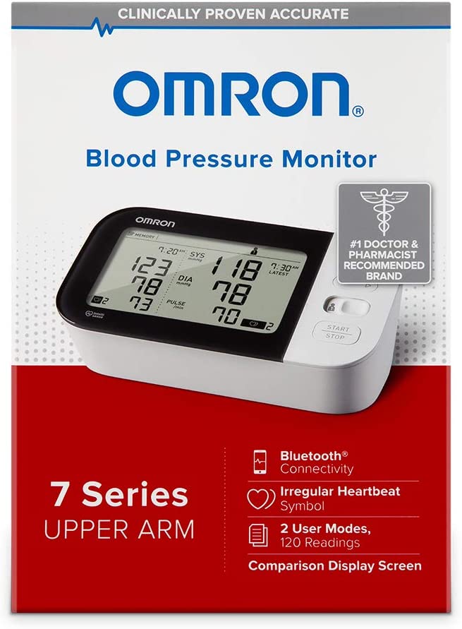 Omron 7 Series Wireless Upper Arm Blood Pressure Monitor