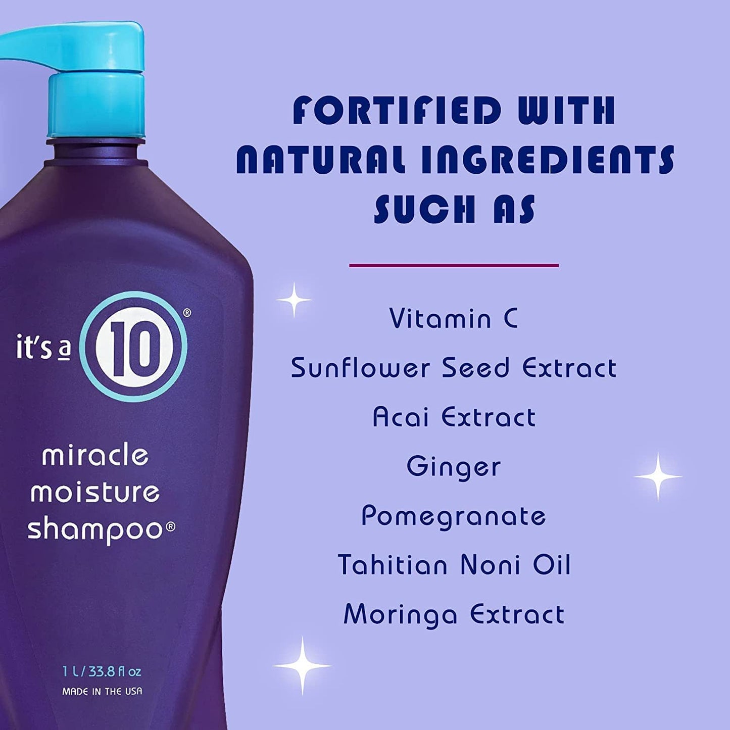 It's A 10 Miracle Moisture Shampoo, 10 oz Bottle