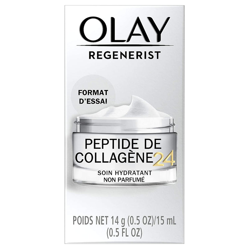 Olay Regenerist Collagen Peptide 24 Face Moisturizer, 0.5 oz