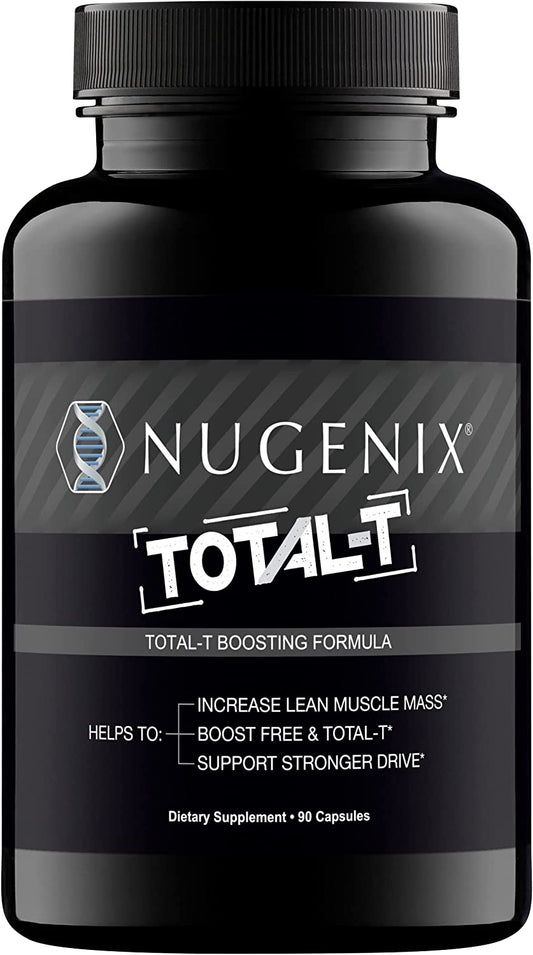 Nugenix Total-T Total Testosterone Booster for Men, 30 Day Supply
