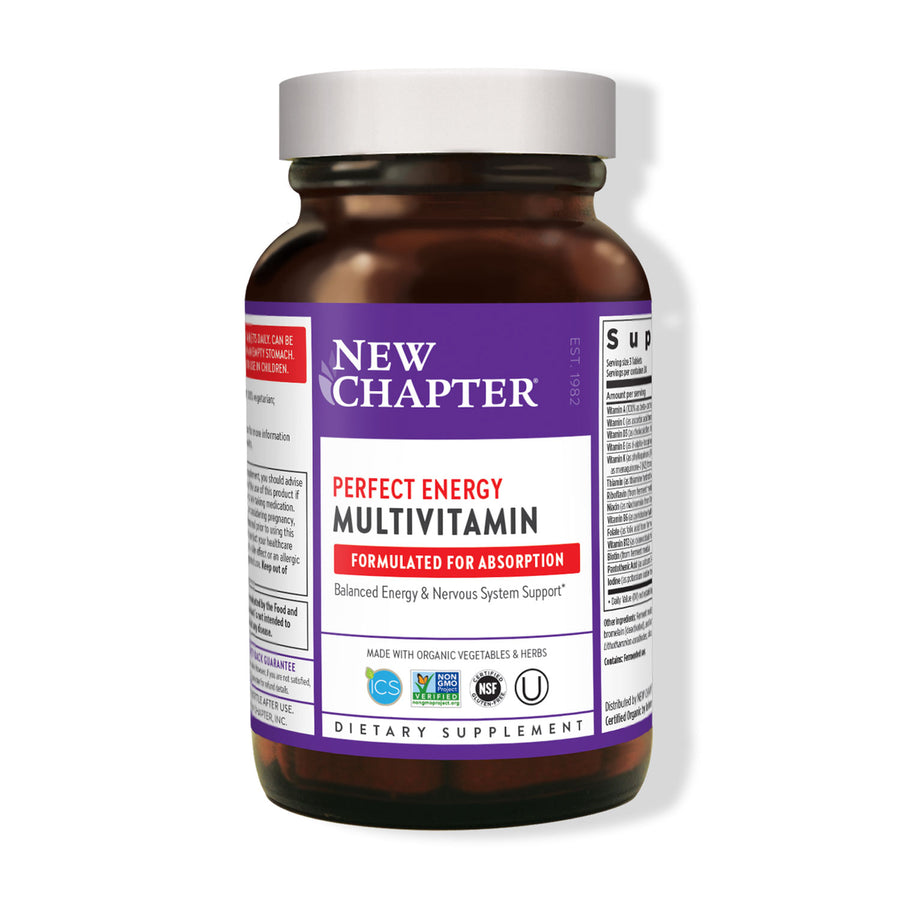 New Chapter Energy Boost One Daily Multi Herbal, 30 capsule