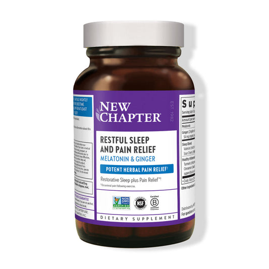 New Chapter Restful Sleep and Pain Relief, 30 capsules