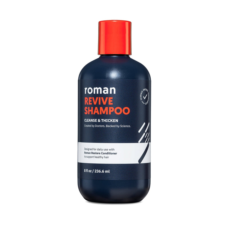 Roman Revive Shampoo & Conditioner for Men, 8 OZ ea Bottle
