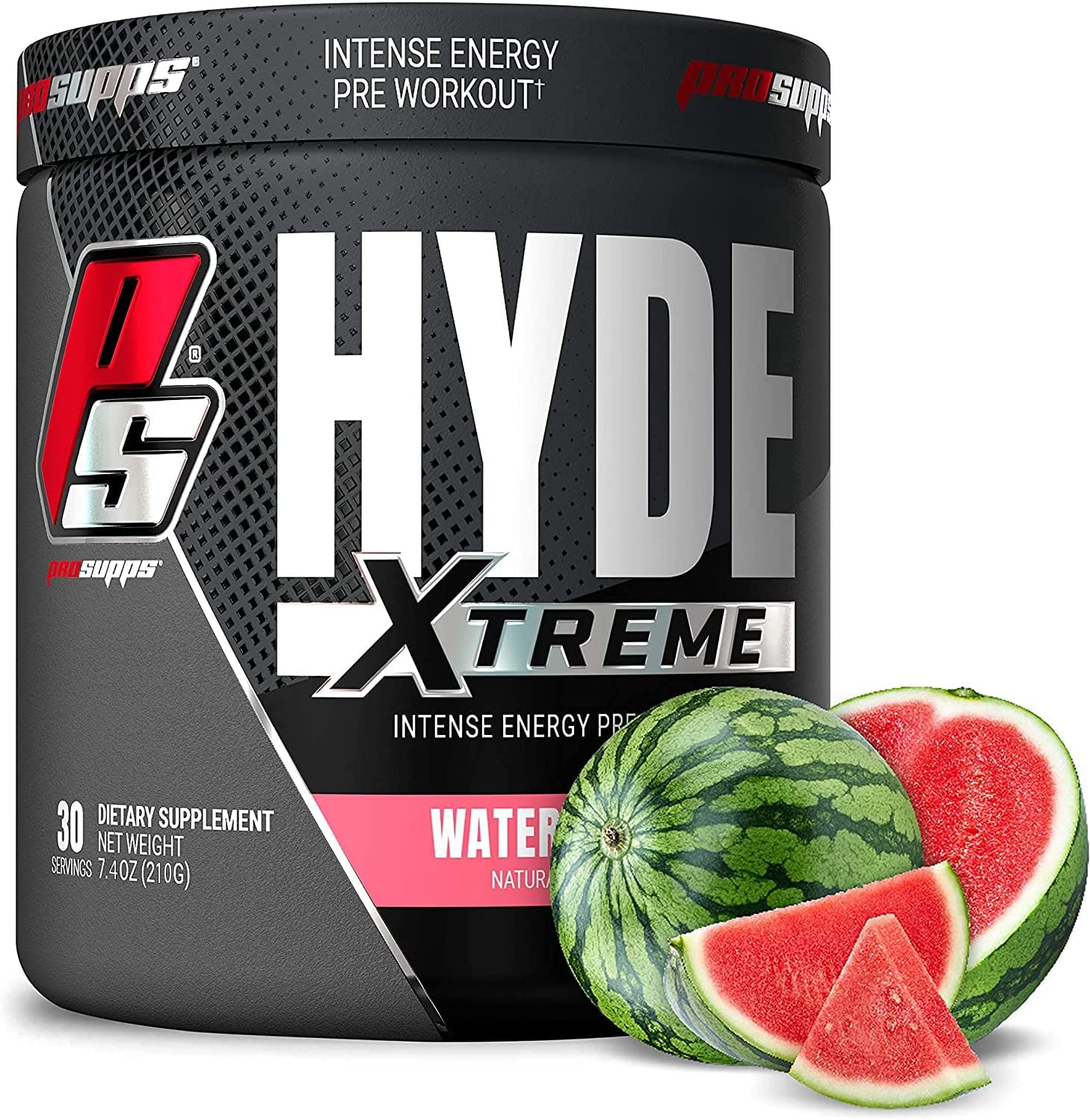 Prosupps Hyde Xtreme Pre Workout, Watermelon, 30 Servings