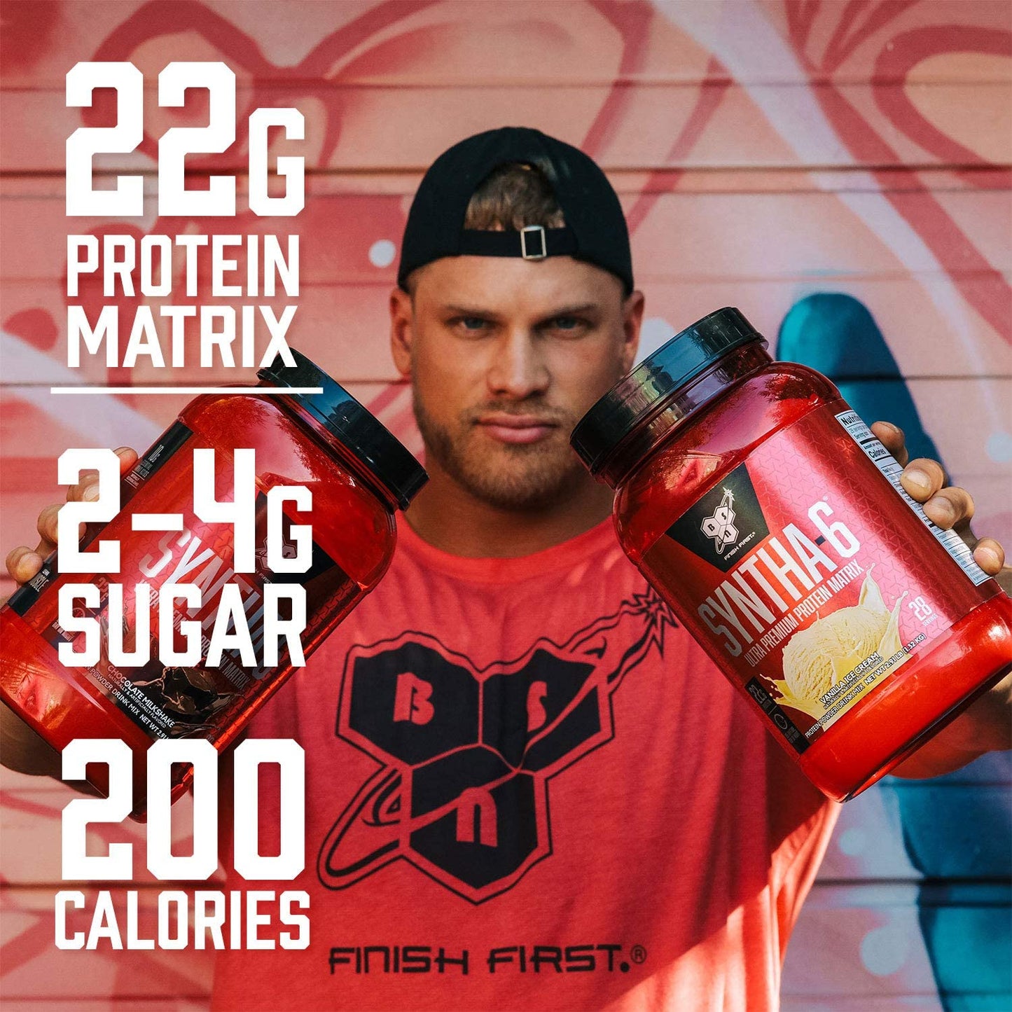 BSN - Syntha-6 Premium Protein Mint Mint Chocolate Chocolate Chip - 25 Servings