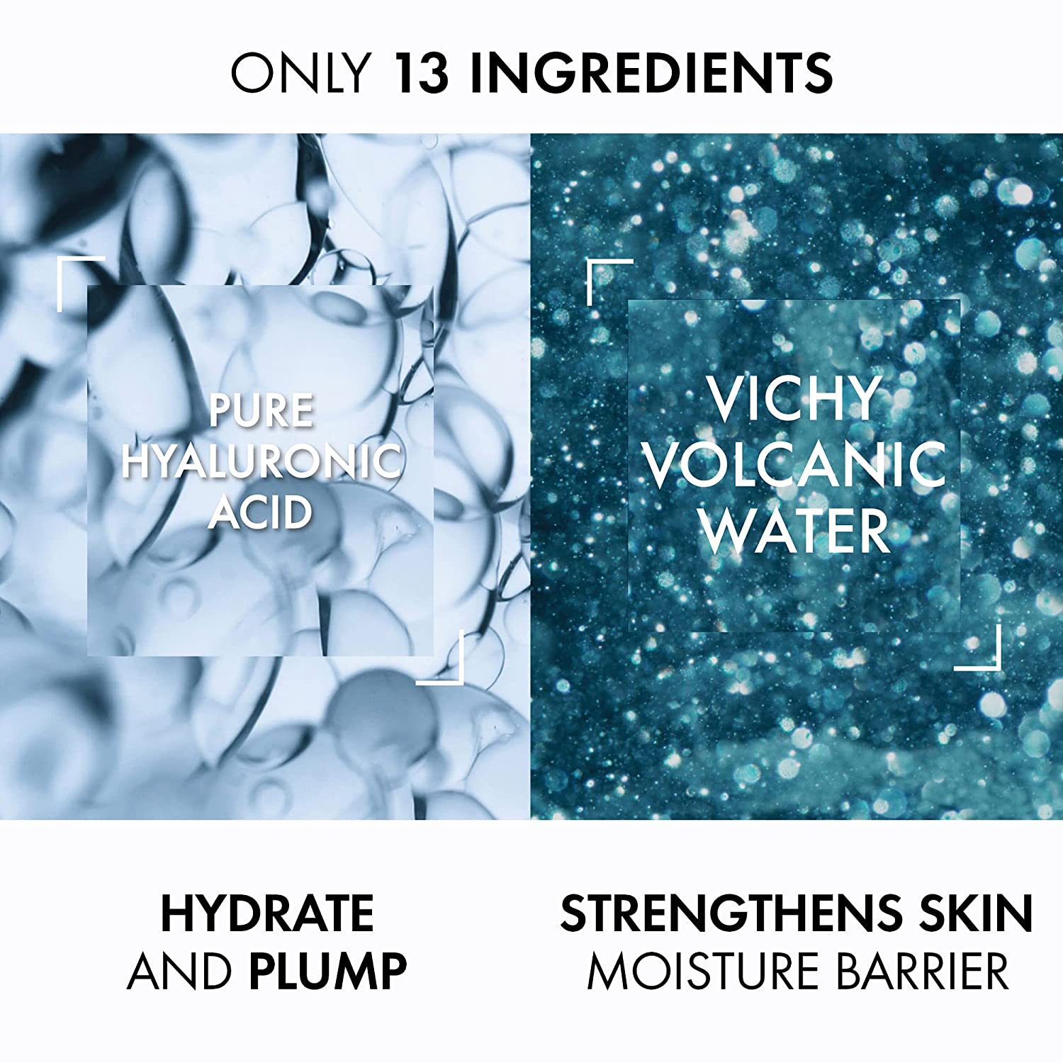 Vichy Mineral 89 Fortifying and Plumping Daily Booster Skin Care, 1.69 oz