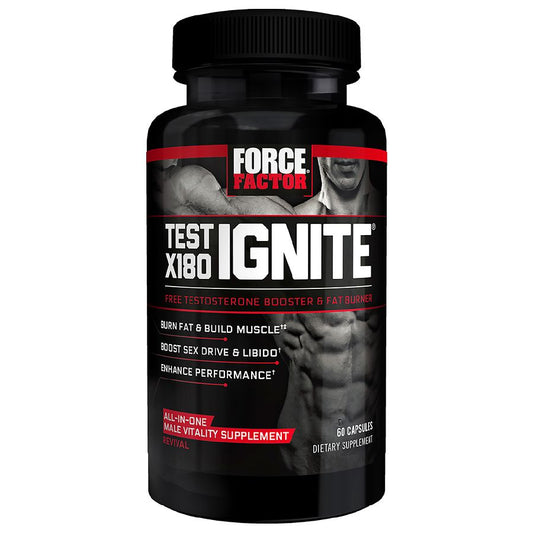 Force Factor Test x180 Ignite, 60 Capsules