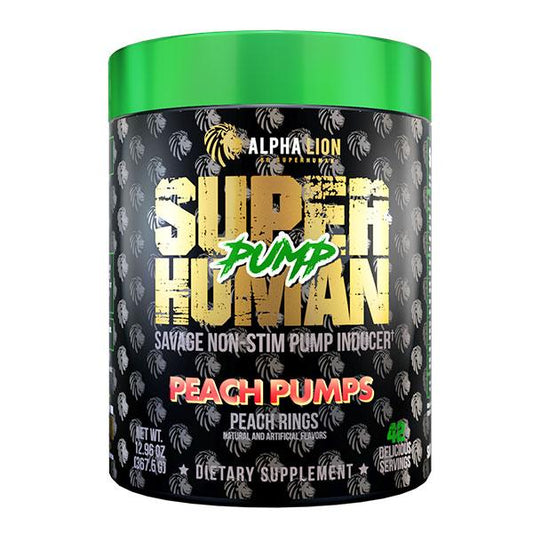 Alpha Lion -Super Human Pump - Peach Pumps - 42 Servings
