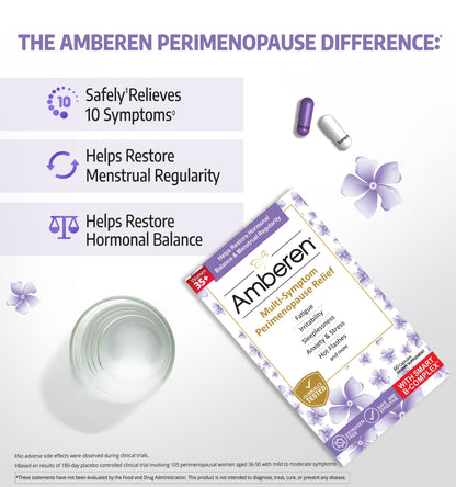 Amberen Perimenopause Relief 60ct capsules