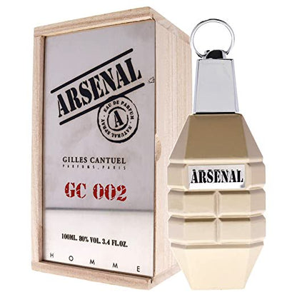 Gilles Cantuel. Arsenal GC 002 for Men. Eau De Parfum Spray 3.4 fl oz
