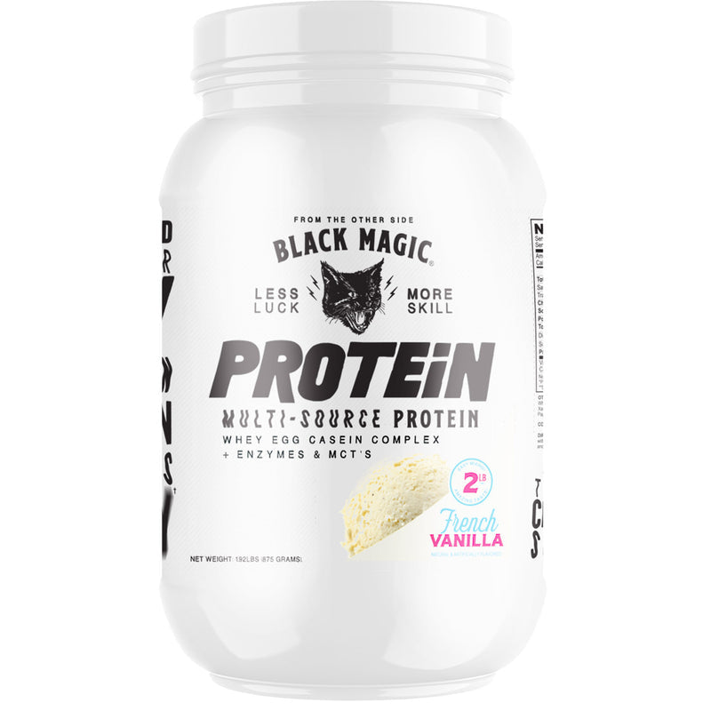 Black Magic - Handcrafted Multi-source Protein French Vanilla - 25 Servings