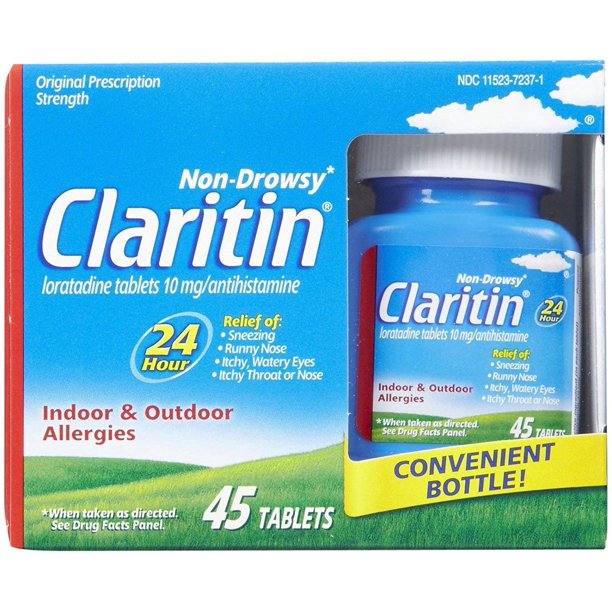 Claritin 24 Hour Allergy Tablets 45 ea