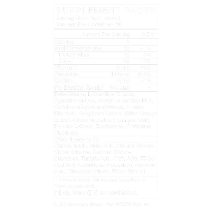 Blackmarket Labs - Cuts Pre Workout - Apple Ginger Mimosa - 30 Servings