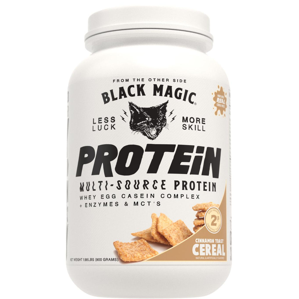 Black Magic - Handcrafted Multi-source Protein Cinnamon Toast Cereal - 25 Servings