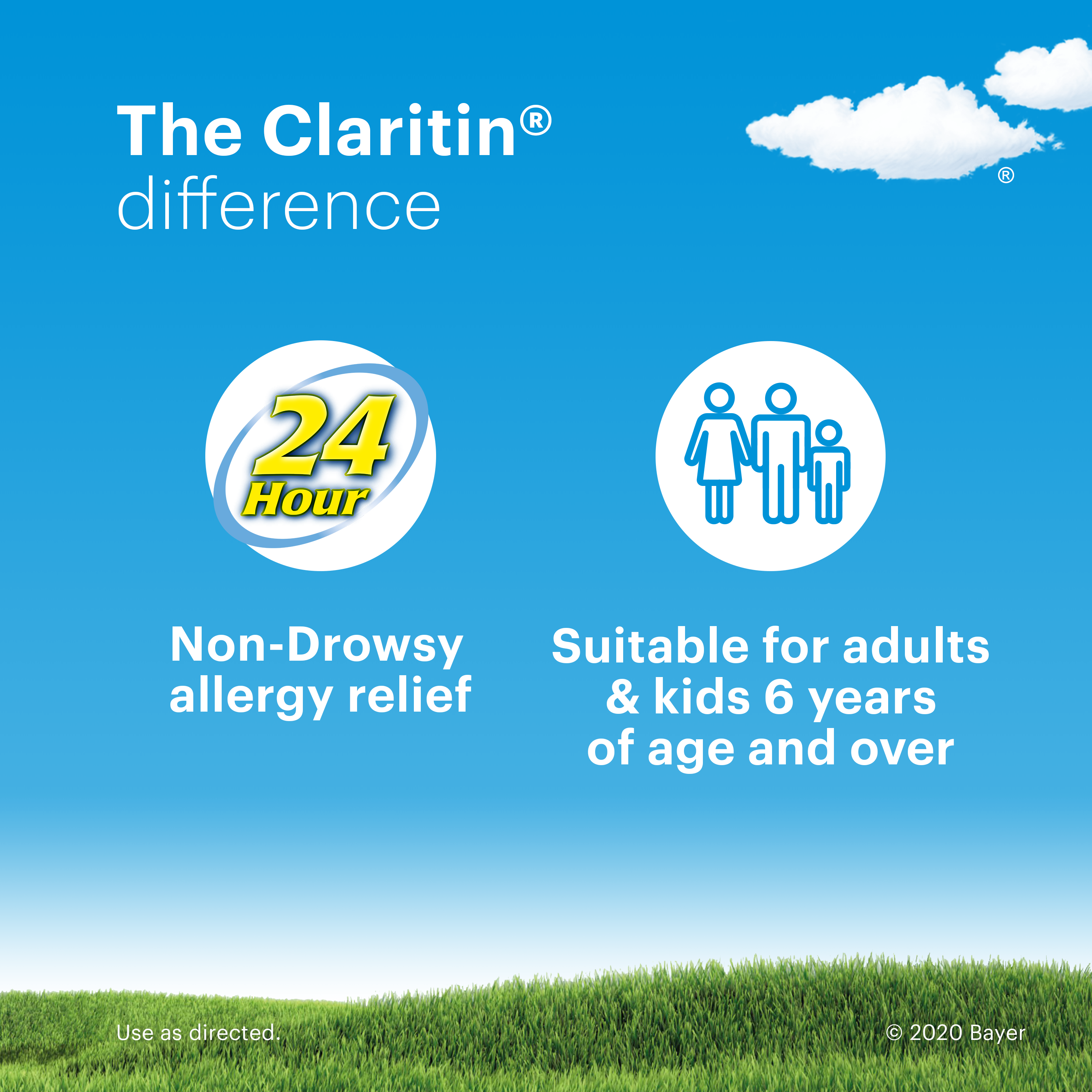 Claritin 24 Hour Non-Drowsy Allergy Relief Tablets 10 mg, 105 Ct