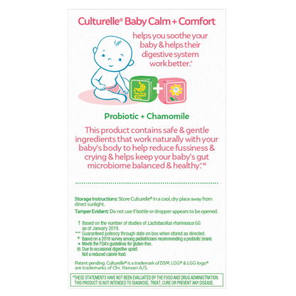 Culturelle® Baby .29oz Calm & Comfort Probiotic & Chamomile Drops