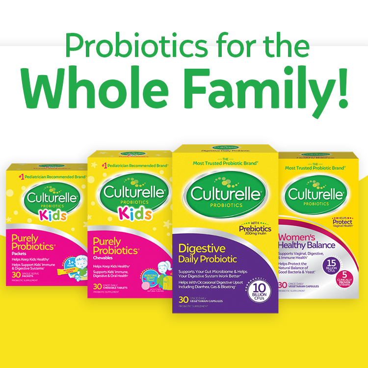 Culturelle Probiotic Digestive Health Capsules 50 ea