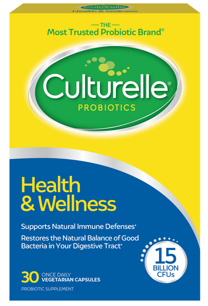 Culturelle Health & Wellness Probiotic Capsules 30 ea