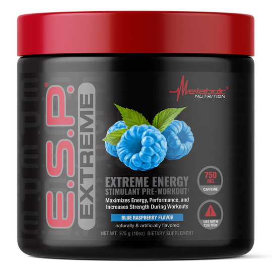 ESP Extreme Pre Workout Formula 275G - Blue Raspberry