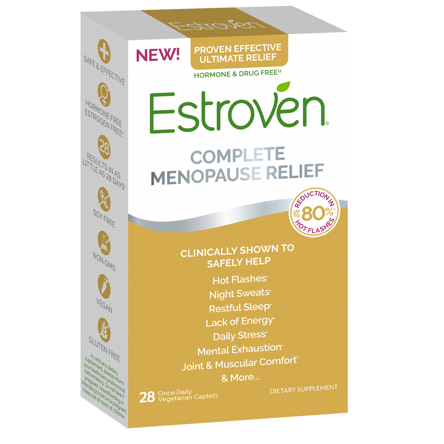 Estroven Complete Menopause Relief, 28 Ct