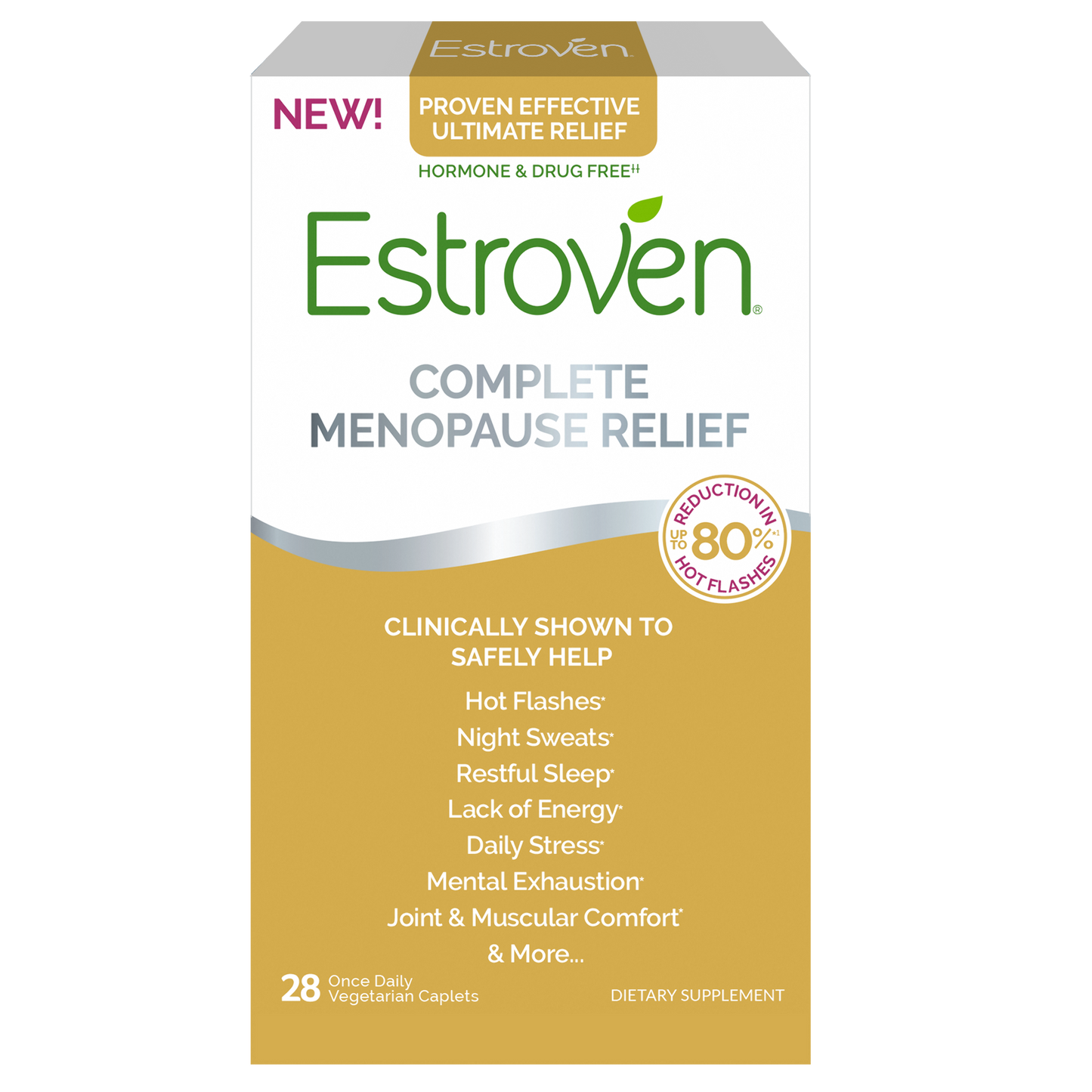 Estroven Complete Menopause Relief, 28 Ct