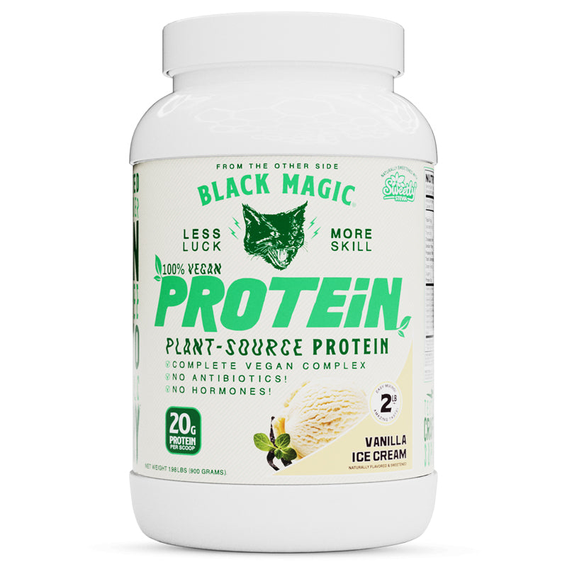 Black Magic - Vegan Protein Vanilla Ice Cream - 25 Servings