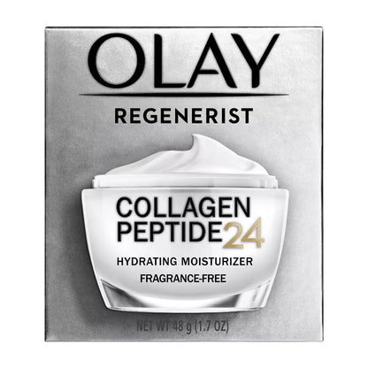 Olay Regenerist Collagen Peptide 24 Face Moisturizer Cream, 1.7oz