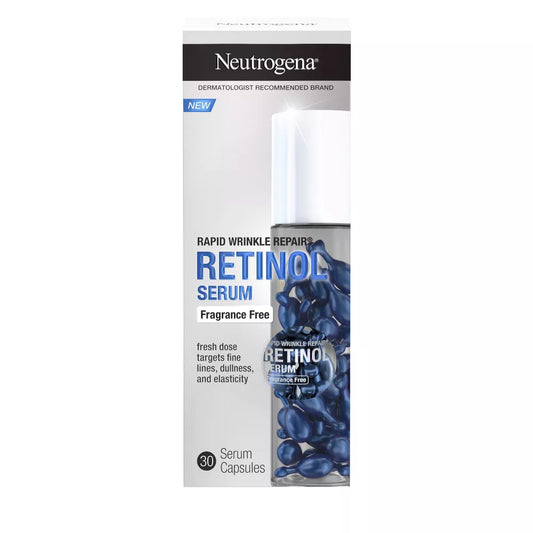 Neutrogena Rapid Wrinkle Repair Retinol Serum Capsules, 30ct