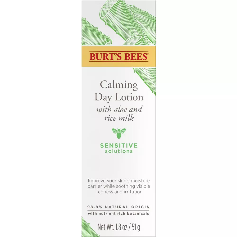 Burt's Bees Daily Face Moisturizer for Sensitive Skin, 1.8 oz