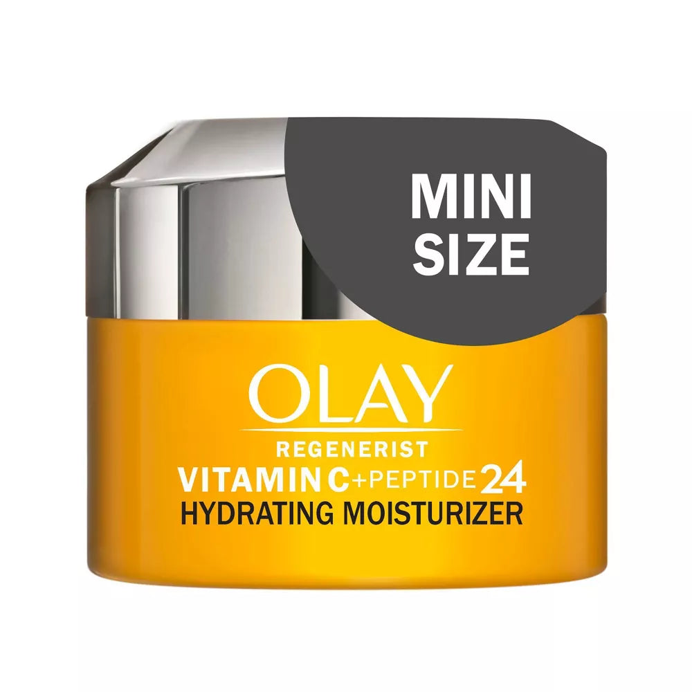 Olay Regenerist Vitamin C plus Peptide 24 Face Moisturizer Mini Size, 0.5oz