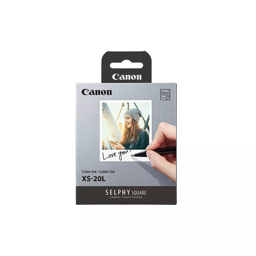 Canon Glossy Photo 2.7" x 2.7". White 20 Count