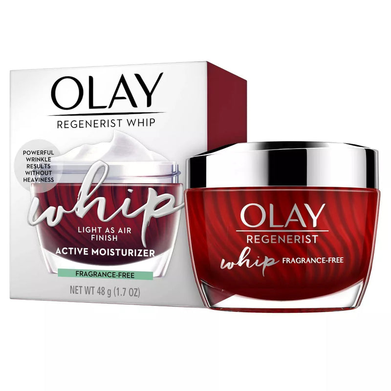 Olay Regenerist Whip Fragrance Free Face Moisturizer, 1.7 oz