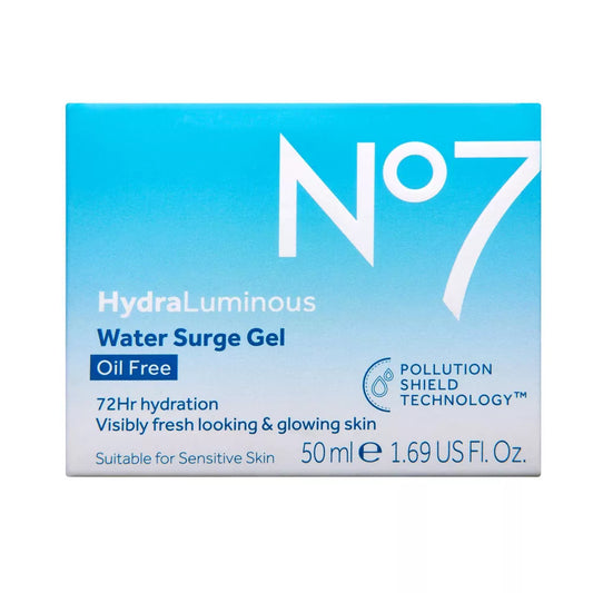 No7 HydraLuminous Water Surge Gel, 1.69 fl oz