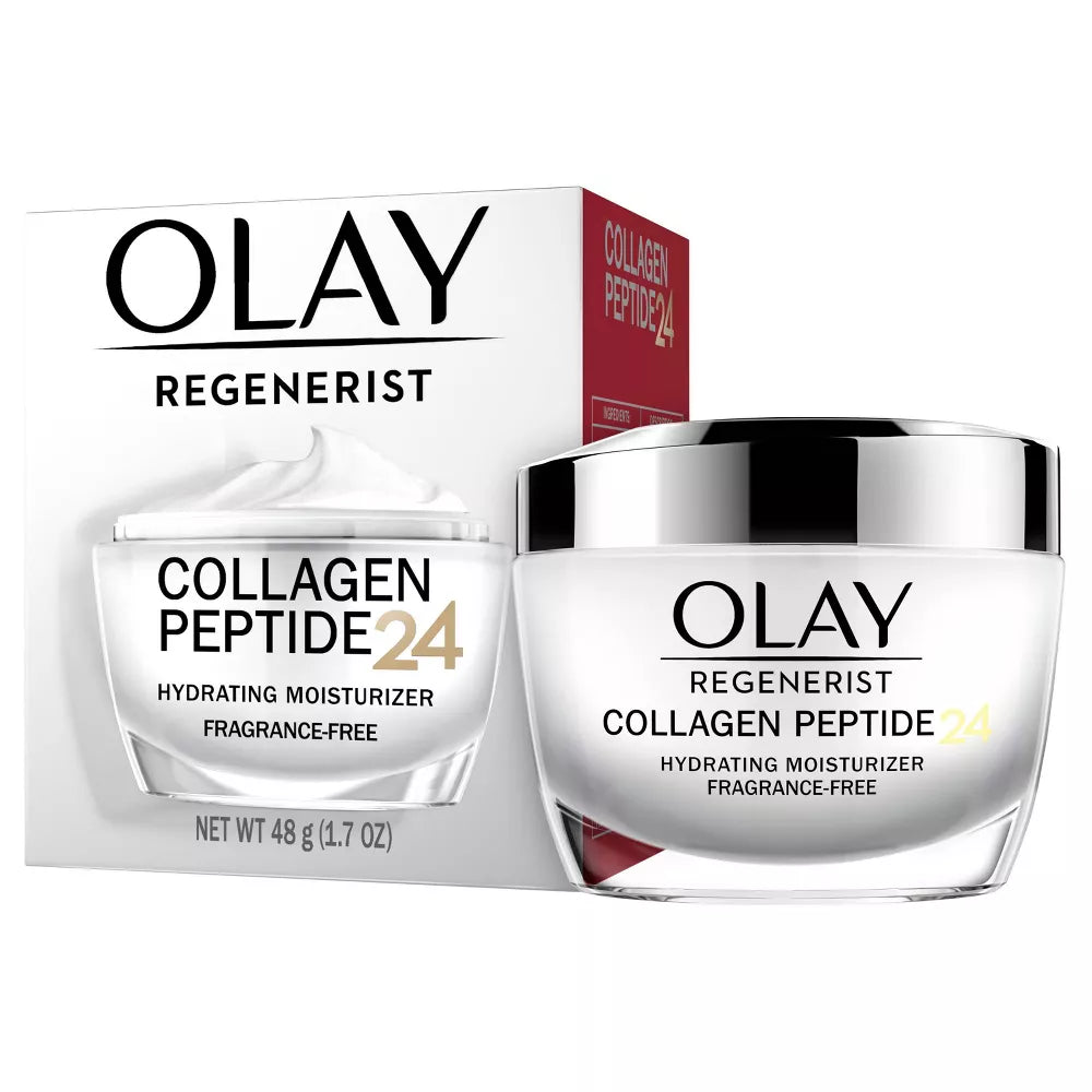 Olay Regenerist Collagen Peptide 24 Face Moisturizer Cream, 1.7oz