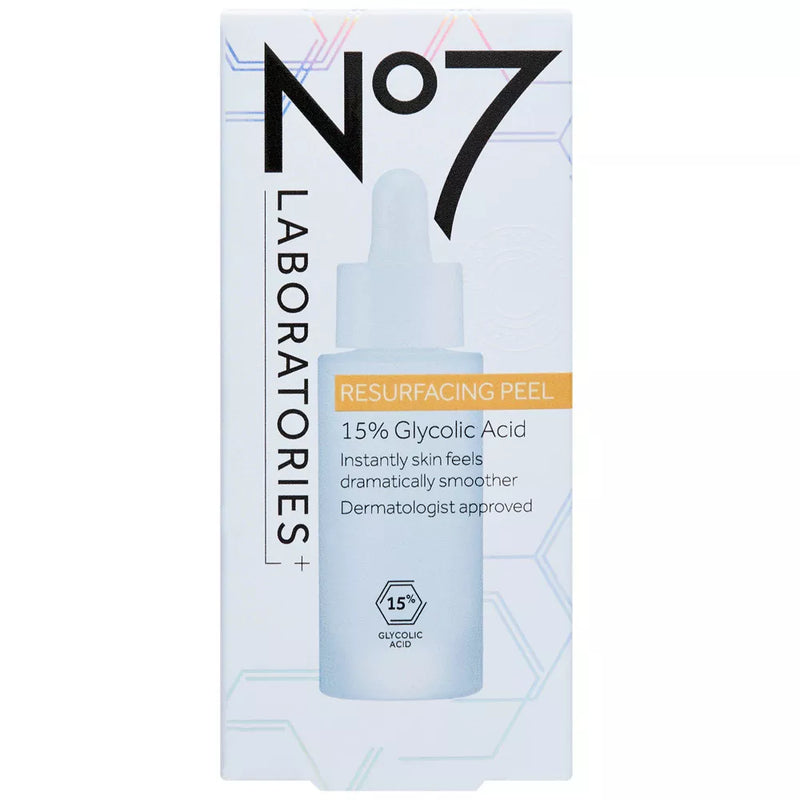 No7 Laboratories Resurfacing Peel 15% Glycolic Acid,1 fl oz