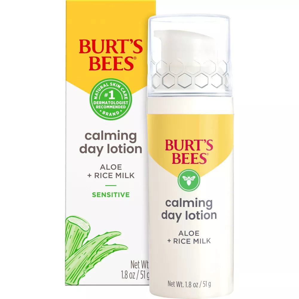 Burt's Bees Daily Face Moisturizer for Sensitive Skin, 1.8 oz