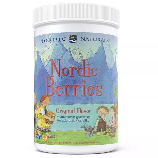 Nordic Naturals Multivitamin Gummies Original Flavor, 200 Gummy Berries